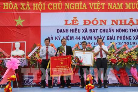 Bình Định: Toàn bộ 15 xã huyện Hoài Nhơn đạt chuẩn nông thôn mới