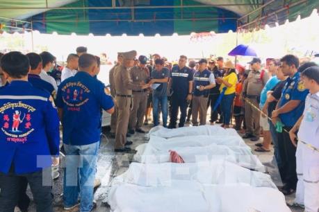 5 người Việt tử vong trong vụ tai nạn giao thông ở Thái Lan