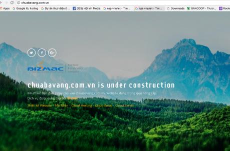 Yêu cầu dừng hoạt động 3 trang thông tin của chùa Ba Vàng