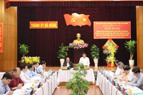 Dự thảo báo cáo kết quả kiểm tra thu hồi tài sản vụ án tham nhũng, kinh tế tại Đà Nẵng