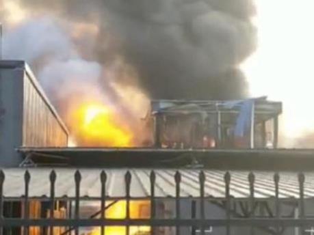 Nổ lớn ở một xưởng đá, ít nhất 8 người thương vong