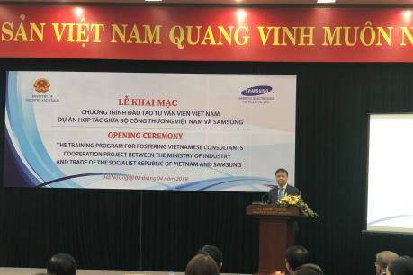 Samsung đào tạo chuyên gia tư vấn công nghiệp hỗ trợ Việt Nam