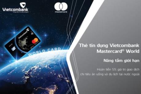Ra mắt thẻ tín dụng quốc tế Vietcombank Mastercard World