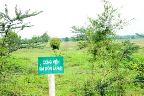 Nhiều sai phạm tại dự án Công viên Sài Gòn Safari​