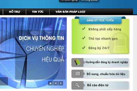 Hà Nội: 100% hồ sơ đăng ký doanh nghiệp nộp qua mạng