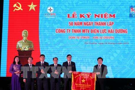 Điện lực Hải Dương kỷ niệm 50 năm xây dựng và phát triển
