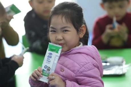 Sữa học đường Hà Nội: “Ấn tượng” những con số ban đầu
