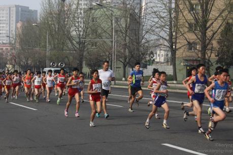 Giải marathon ở Bình Nhưỡng: Người tham dự gấp đôi năm ngoái