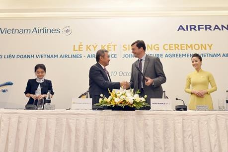Liên doanh Vietnam Airlines và Air France một năm hợp tác