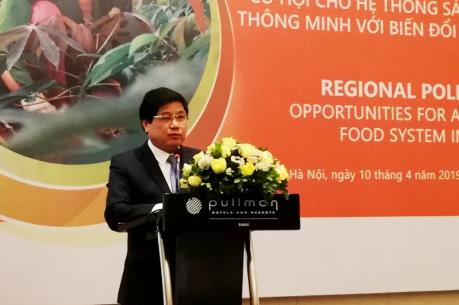 Sản xuất lương thực thích ứng biến đổi khí hậu