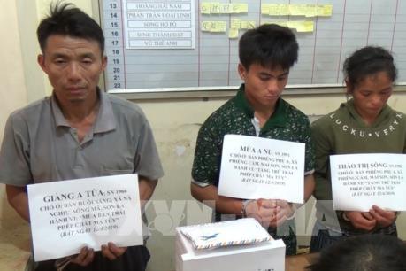 Bắt ba đối tượng tàng trữ 7.000 viên ma túy tổng hợp