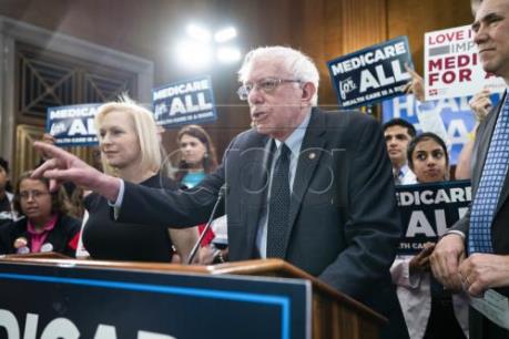 Thượng nghị sĩ Sanders bắt đầu chiến dịch tranh cử tổng thống Mỹ