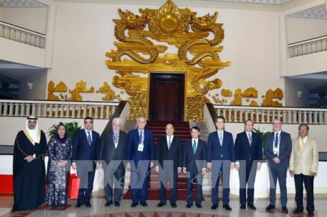 Thủ tướng tiếp Đoàn các hãng thông tấn tham dự Hội nghị Ban Chấp hành OANA 44