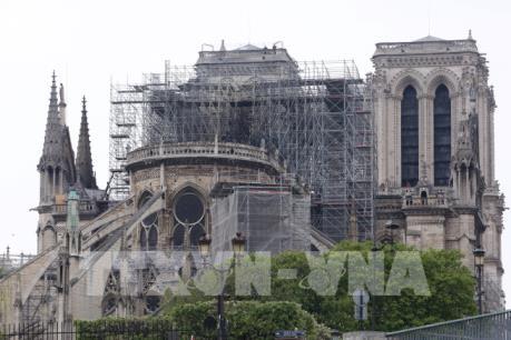 Nhà thờ Đức Bà Paris đứng trước nguy cơ tiếp tục bị hư hại do mưa