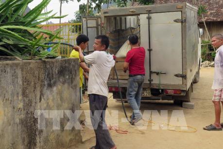 Hàng trăm hộ dân tái định cư lâm vào cảnh thiếu nước sinh hoạt