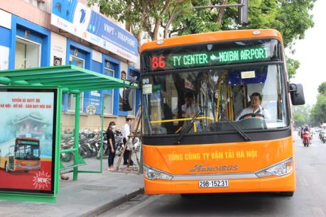 Sẽ có thêm tuyến buýt chất lượng cao Hà Đông - sân bay Nội Bài
