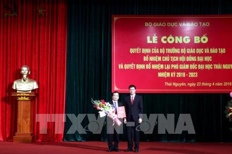 Công bố quyết định bổ nhiệm Chủ tịch Hội đồng Đại học nhiệm kỳ 2018-2023