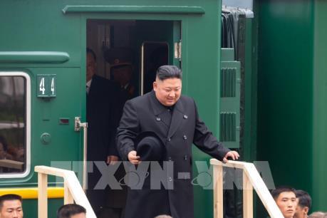 Tàu chở Chủ tịch Triều Tiên sắp tới ga Vladivostok