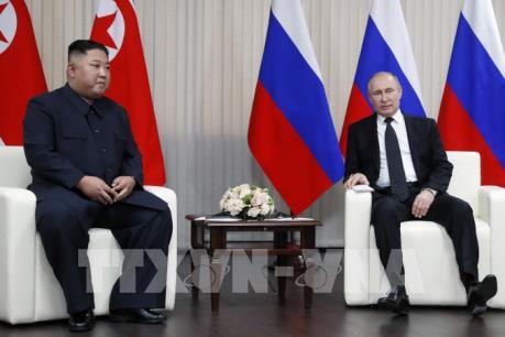 Thượng đỉnh Nga-Triều: Hai nhà lãnh đạo tiến hành hội đàm kín