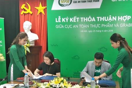 Grab và VFA ký thỏa thuận hợp tác về an toàn thực phẩm