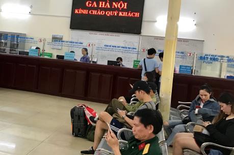 Đường sắt Hà Nội đã bán hết vé tàu dịp cao điểm nghỉ lễ 30/4-1/5