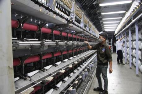 Nhà máy xơ sợi Đình Vũ đưa ra thị trường gần 2.000 tấn sợi DTY