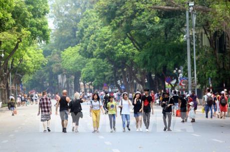 Hà Nội đón trên 440 nghìn khách du lịch dịp nghỉ lễ