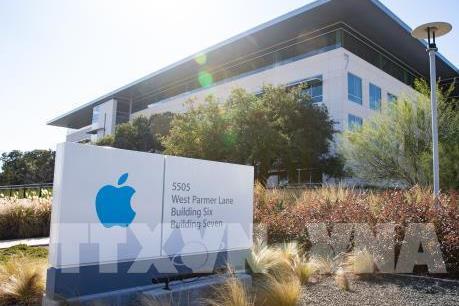 Giá cổ phiếu của Apple tăng gần 5%