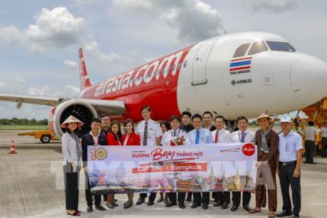 AirAsia bắt đầu khai thác chuyến bay thẳng Cần Thơ – Bangkok 