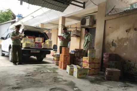 Thu giữ 274 kg thực phẩm đã qua chế biến không có hóa đơn chứng từ