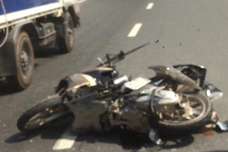 Xe biển xanh gây tai nạn rồi tăng ga bỏ chạy