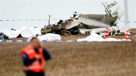 Rơi máy bay ở Mexico: 13 người thương vong