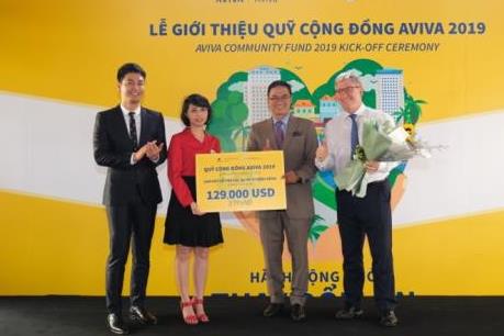 Hội Chữ Thập đỏ Việt Nam và Công ty Trách nhiệm hữu hạn Bảo hiểm nhân thọ Aviva Việt Nam vừa giới thiệu Chương trình Quỹ cộng đồng Aviva năm 2019.