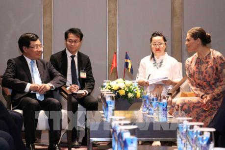 Phó Thủ tướng, Bộ trưởng Ngoại giao Phạm Bình Minh tiếp Công chúa kế vị Thụy Điển  ​