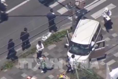 Bắt nữ lái xe đâm vào hàng chục học sinh mẫu giáo 