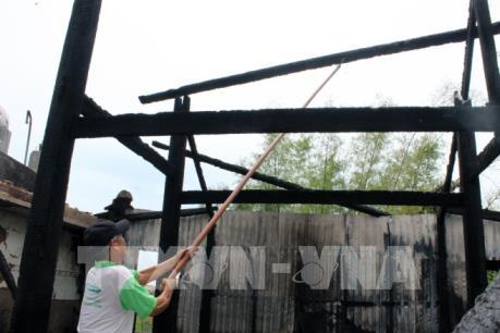 Hỏa hoạn thiêu rụi chùa Long Thọ (Phú Yên)