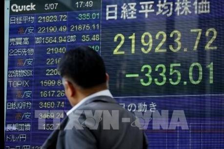 Chứng khoán châu Á ngày 8/7 đồng loạt đi xuống