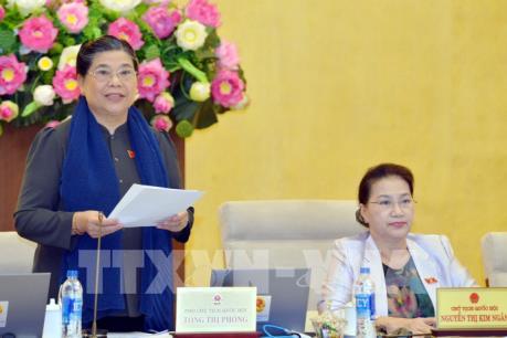 Bế mạc Phiên họp thứ 34 của Ủy ban Thường vụ Quốc hội