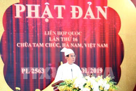 Đại lễ Phật đản Vesak 2019: Phát huy tinh thần đoàn kết, sự khoan dung