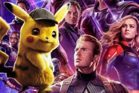 "Thám tử Pikachu" vẫn chưa thể soán ngôi đầu của siêu anh hùng Marvel