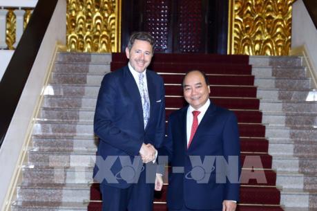 Thủ tướng Nguyễn Xuân Phúc tiếp Chủ tịch Phòng Kinh tế Áo