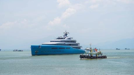 Siêu du thuyền của tỷ phú người Anh đến Đà Nẵng