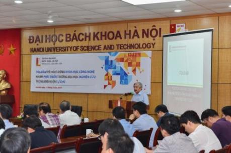 Bàn cách đẩy mạnh hoạt động khoa học công nghệ tại trường đại học