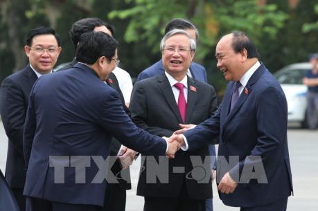 Những hình ảnh đầu tiên về Kỳ họp thứ 7 Quốc hội khóa XIV