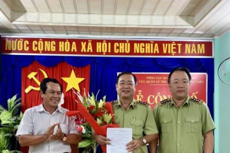 Ông Nguyễn Minh Trung làm Cục trưởng Cục Quản lý thị trường Bạc Liêu
