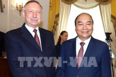 Thủ tướng đánh giá cao quan hệ giữa Saint Peterburg và các địa phương Việt Nam