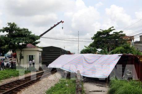 Công bố nguyên nhân tàu hỏa bị trật bánh tại Nam Định