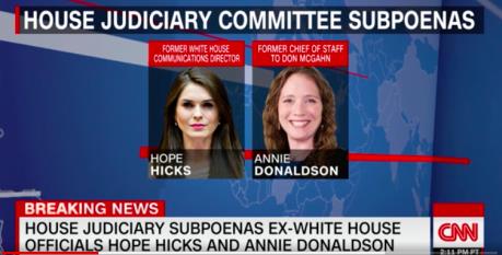 Triệu tập nhân chứng phục vụ điều tra Tổng thống Mỹ cản trở công lý