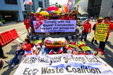Căng thẳng ngoại giao Philippines - Canada vì vấn đề rác thải