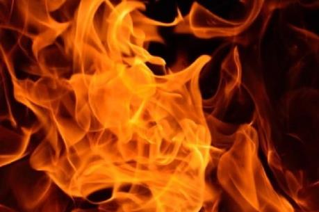 Cháy tại công ty chuyên sản xuất đồ gỗ ở Khu công nghiệp Tam Phước